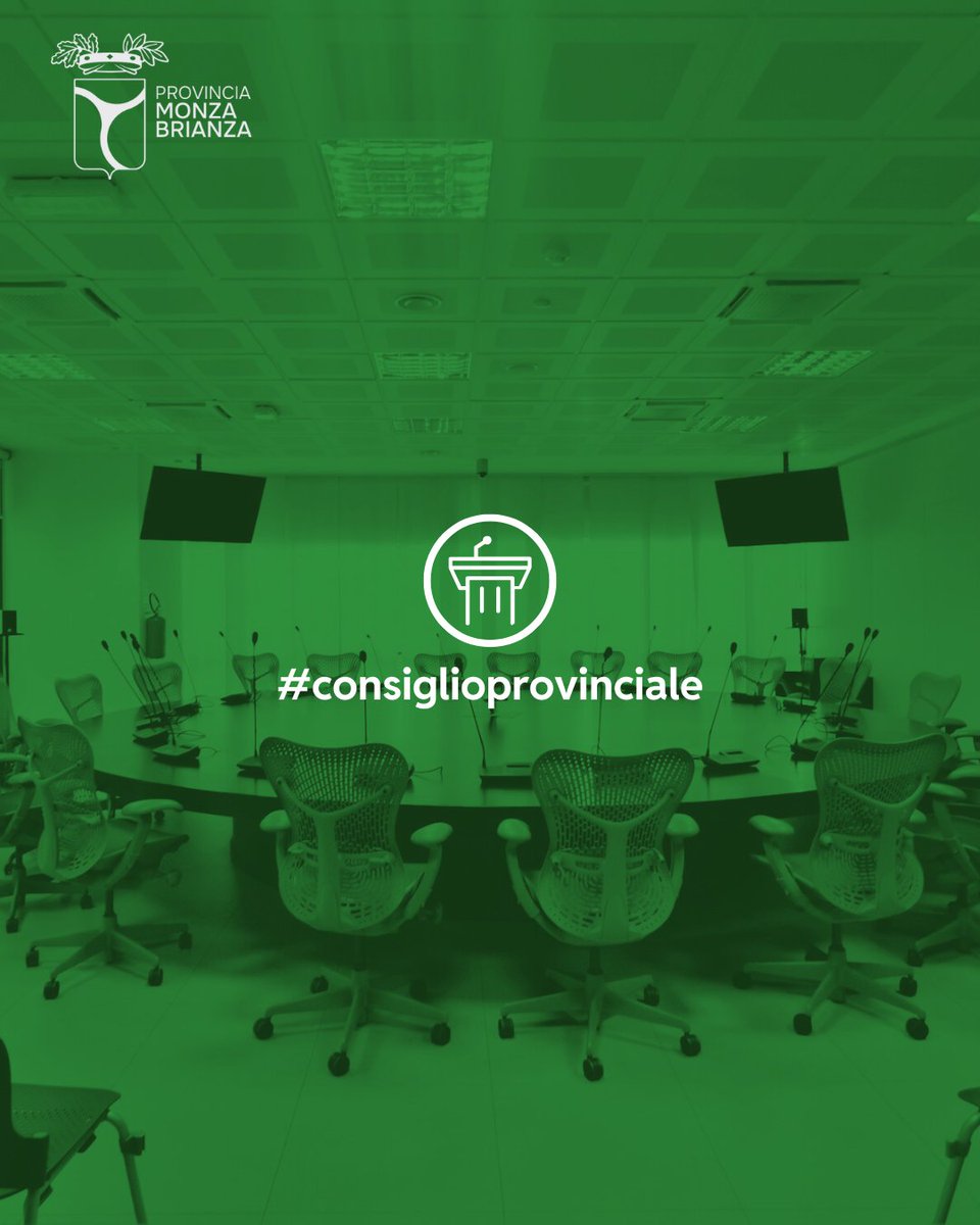 📢 Non perderti il Consiglio Provinciale di oggi, 27 novembre: inizio previsto alle ore 15:00!

📹  Puoi consultare l'ordine del giorno e seguire online la diretta streaming a questo link 👉 bit.ly/cons-prov-MB 

#consiglioprovinciale #streaming #provinciamb