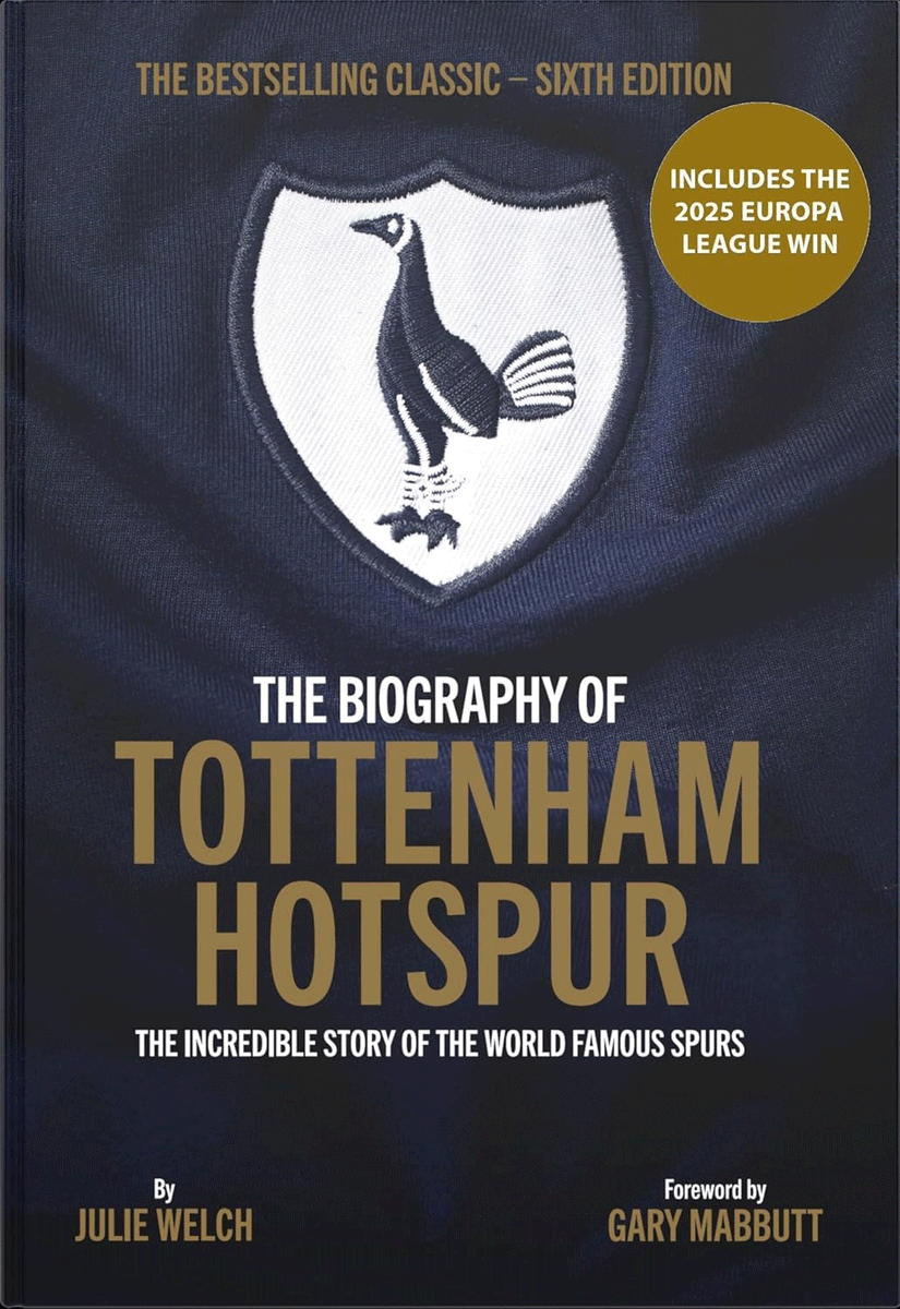 The Biography of Tottenham Hotspur: 6th Edition – now including the 2025 Europa League win! The ideal Christmas gift for any true Spurs fan. Order now. #thfc #TottenhamHotspur #Spurs #COYS 
bit.ly/Spurs6thEdition