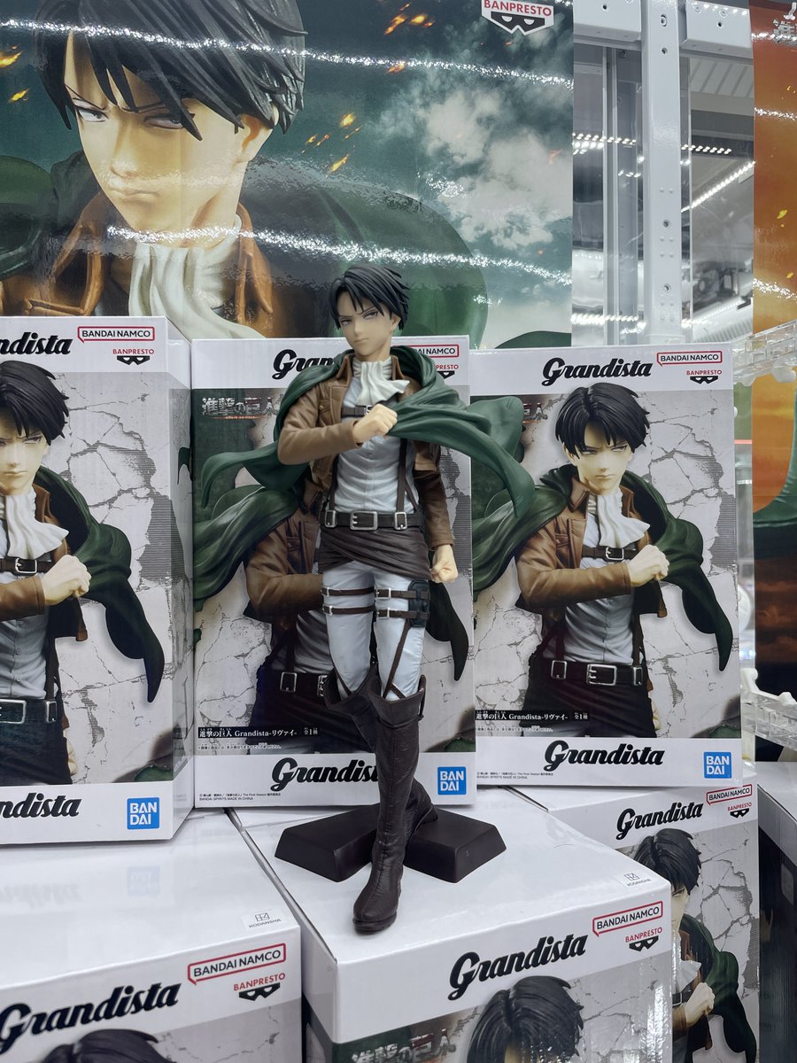 進撃の巨人 Grandista エレン・イェーガー リヴァイ20体セット 進撃の