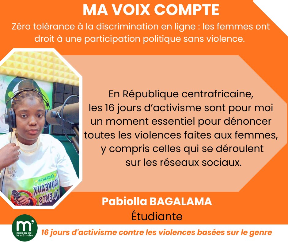 Maison de la Mémoire Centrafrique tweet media
