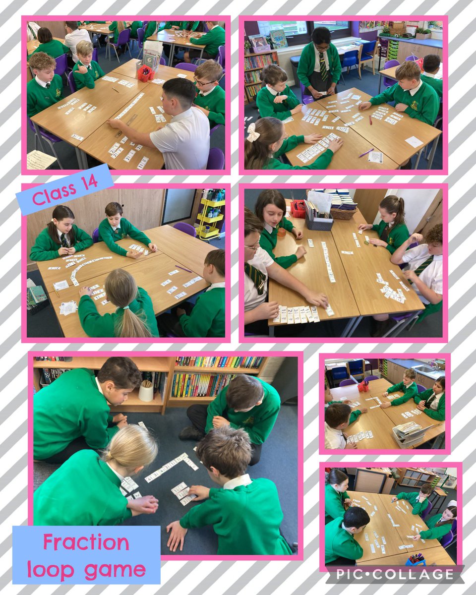LockiesCPS's tweet image. A quick converting fractions game to kick off our maths lesson! Class 14 working hard this Thursday morning 💛💚💪💥#lscpsclass14 #lscpsmaths