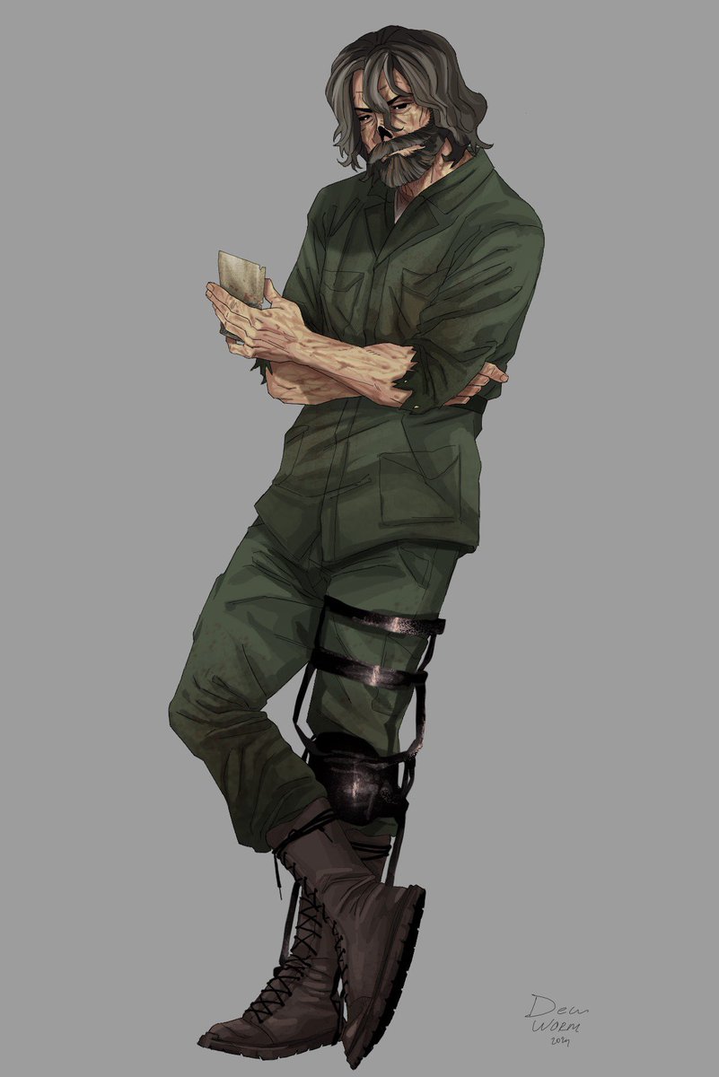 LeftBehind_Ody's tweet image. 𝐎𝐝𝐲𝐬𝐬𝐞𝐮𝐬 “𝐎𝐝𝐲” 𝐅𝐥𝐞𝐭𝐜𝐡𝐞𝐫

•Fallout Ghoul OC
•#FalloutRP 
•Former US soldier who was fighting in China when the Great War happened.