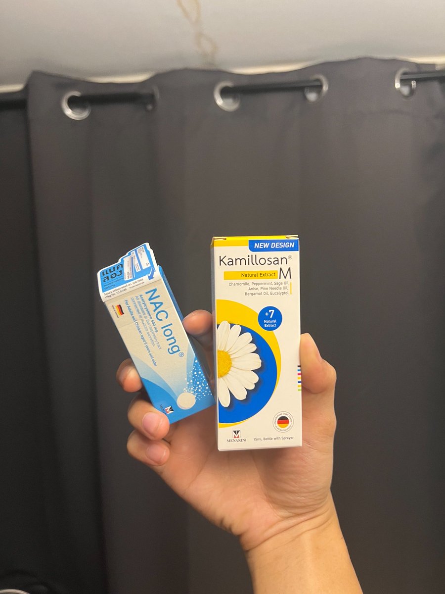 เคยเห็นดูโอ้นี้ไหม ตัวช่วยทุก season ตั้งแต่โควิด ไข้หวัดใหญ่ ฝุ่น PM2.5 อันนึงรักษาดูแลได้ทั้งเจ็บคอ ร้อนใน อีกอันลดเสมหะในลำคอ บอกเลยใครมีอาการเจ็บคอ ไอมีเสมหะ เซ็ตนี้คือจบ #คามิลโลซานเอ็ม #KamillosanM #NAClong #แนคลอง