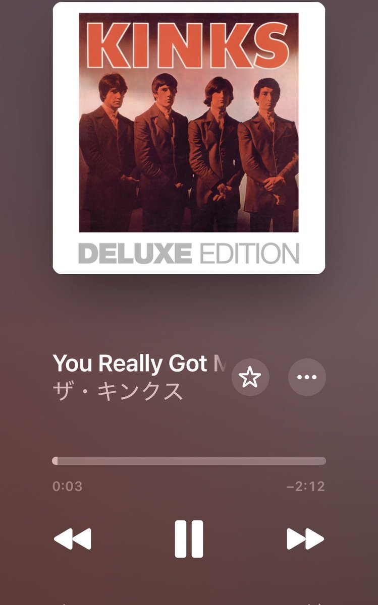 kumaichan901t's tweet photo. お疲れ様木曜日
11月最後の木曜日
終えました
#TheKinks
#YouReallyGotMe
#Cadillac
#WhereHaveAlltheGoodTimesGone
#WaterlooSunset
#NowPlaying️ https://t.co/247NdjvHc5