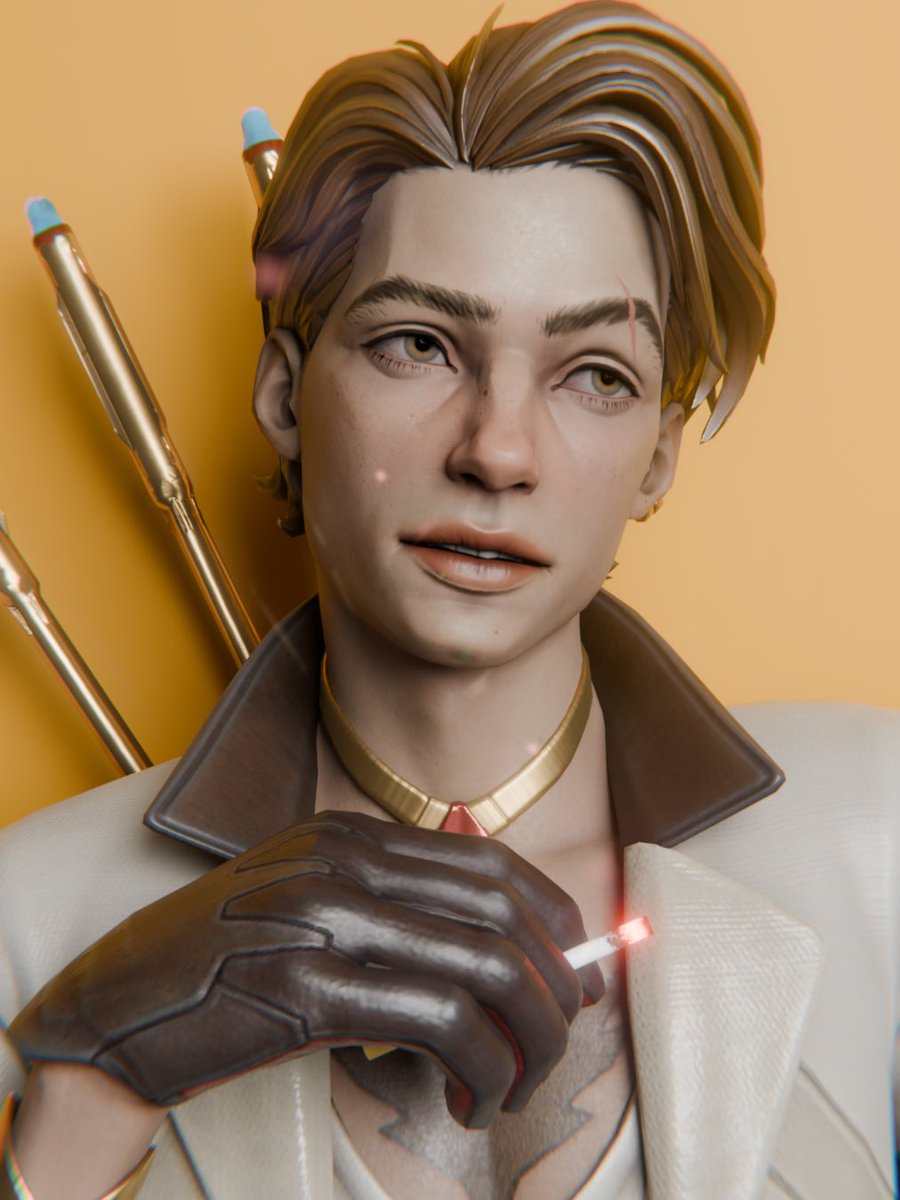 FabianooGuarino's tweet image. So Sparrow’s writer allowed me to make some 3D art for her, to thank her for crafting the perfection that is Sparrow. This is what I made 💙

👍, ♻️ and follows are much appreciated 🫶

#Sparrow #sparrow #APEX #ApexLegends #b3d