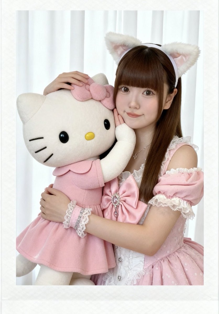 キティちゃんに指が生えました