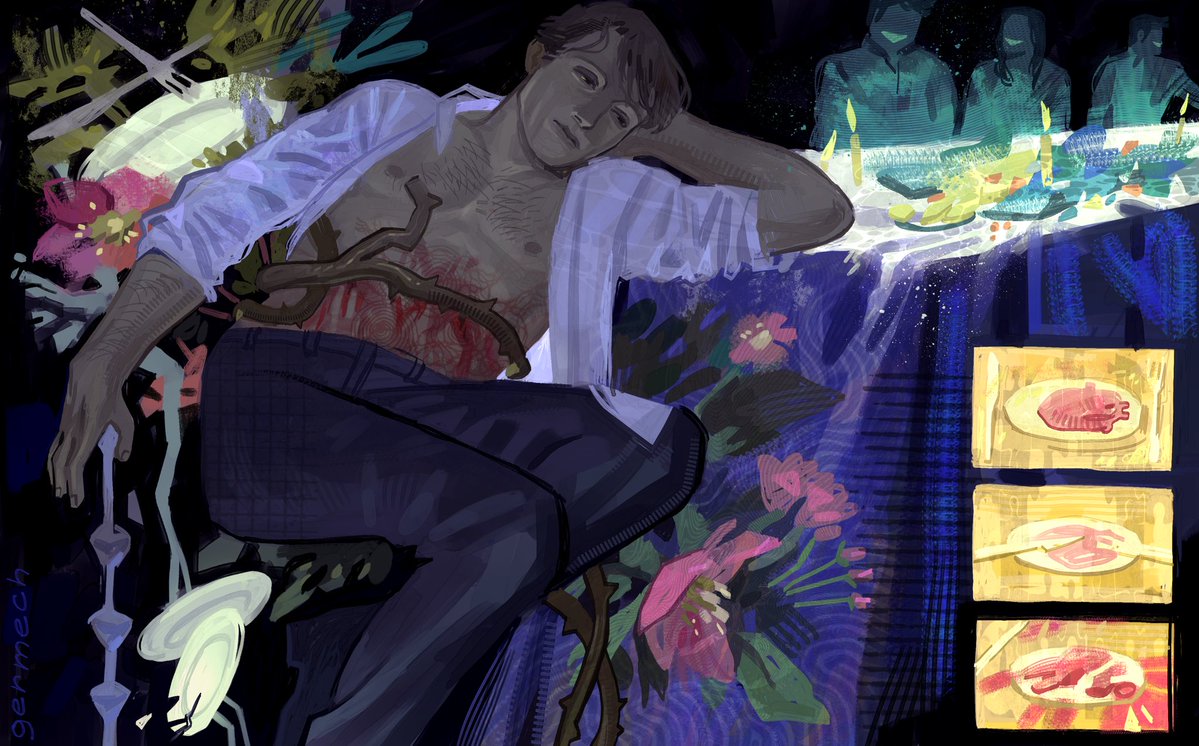 _Germech_'s tweet image. loneliness
#Hannibal #Hannigram #art