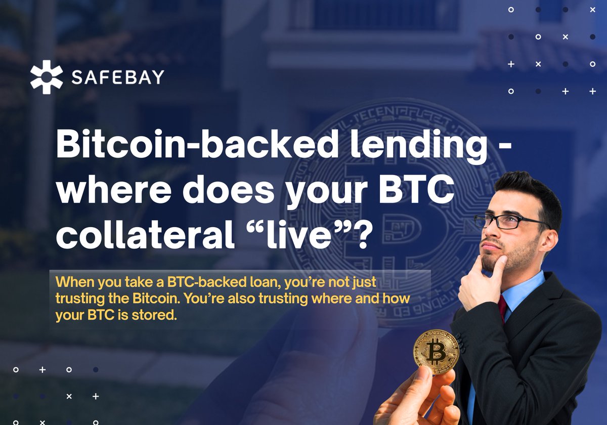 SafeBaySG's tweet photo. When you take a BTC-backed loan, you’re trusting how your Bitcoin is stored. 

That’s why SafeBay partners with BitGo Singapore and uses a tri-party account control structure to safeguard your collateral.

We have created an article that explains this:  https://t.co/ovFEFcCgfX https://t.co/ruQTKoovFV