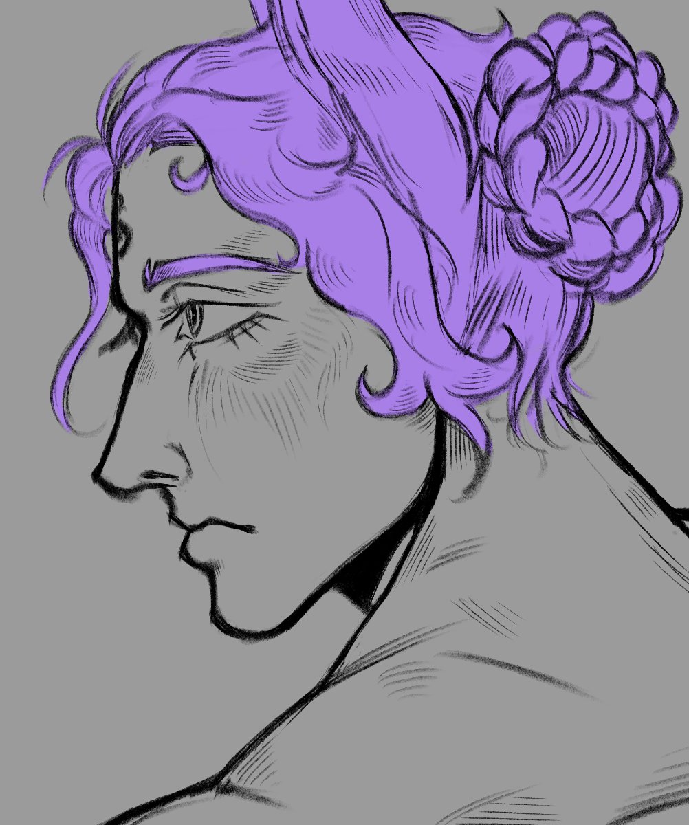 Unfriel's tweet photo. Side profile lineart :P https://t.co/Y5sZmsPTRl