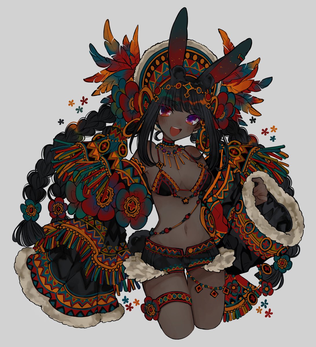 「今月描いた創作絵+Skeb絵+ミニファンアート」|すみすのイラスト