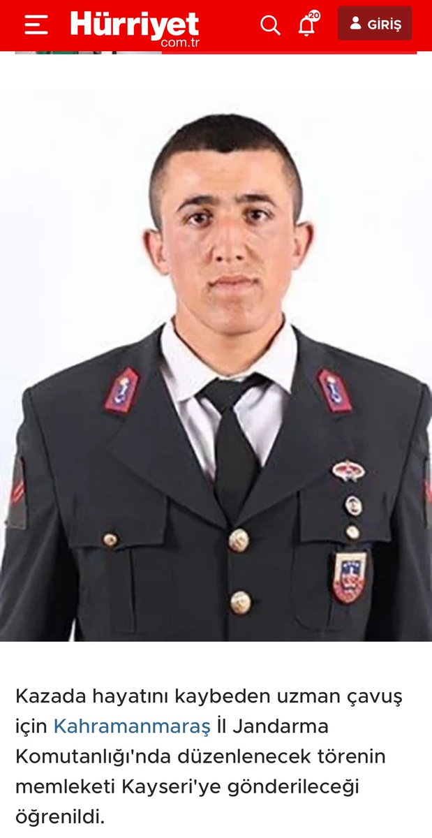 Nurhak ilçe Jandarma Komutanlığında görevli J.Uzm.Çvş.Ramazan Daylak izine giderken Nurhak Elbistan karayolunda kaza yaparak vefat etmiştir.
Yaralı kurtulan 6 aylık hamile eşide tüm müdahalelere rağmen kurtarılamayarak vefat etmiştir.
Allah rahmet eylesin mekanları cennet olsun.