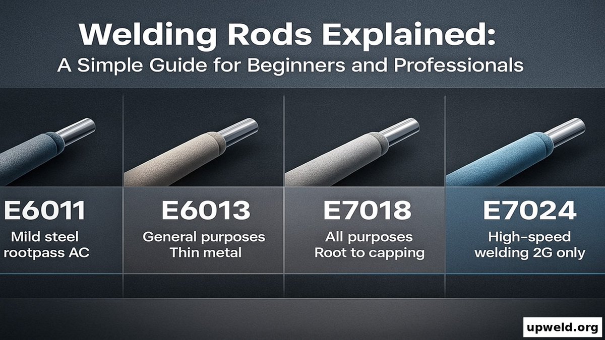 upweldorg's tweet photo. Ever wondered what those numbers on your welding rod really mean? 🔍
Our latest guide explains E6011, E6013, E7018 &amp; E7024 rods and how to choose the right one—perfect for beginners and pros alike.
Read more: https://t.co/aXjkIoKJU6
#WeldingTips #Metalworking #DIYProjects https://t.co/DsPGDUlqSn
