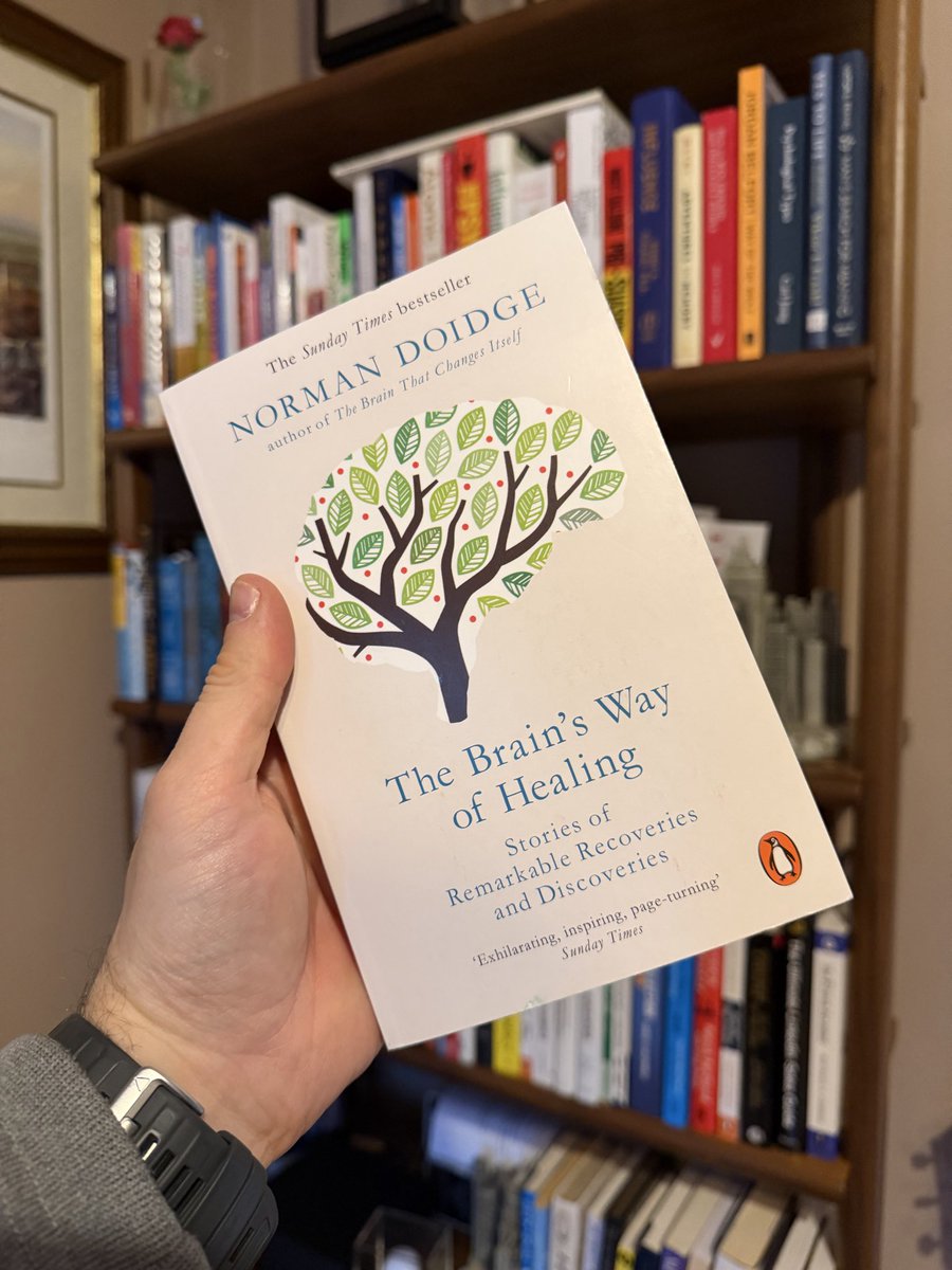 CSergentReads's tweet photo. 48/52 📚 

Huberman, Barrett, Medina all cite Doidge. Finally read The Brain That Changes Itself: lifelong plasticity, once-impossible recoveries. Still the #1 neuroscience book for non-experts. Essential. 🧠 https://t.co/mPyVEsg7Ks
