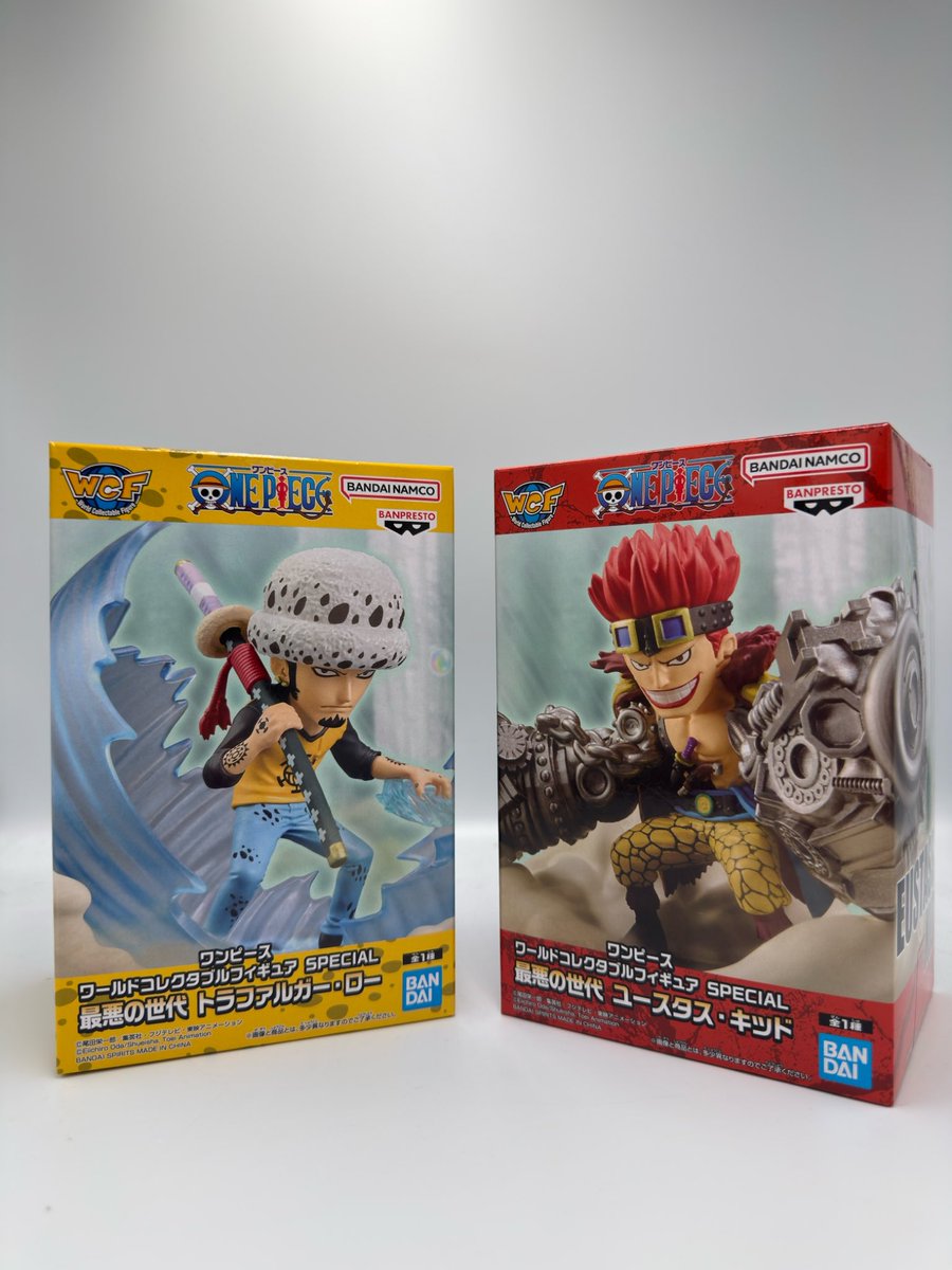 ワンピース ワーコレフィギュア 最悪の世代 ロー キッド 3種類 計40