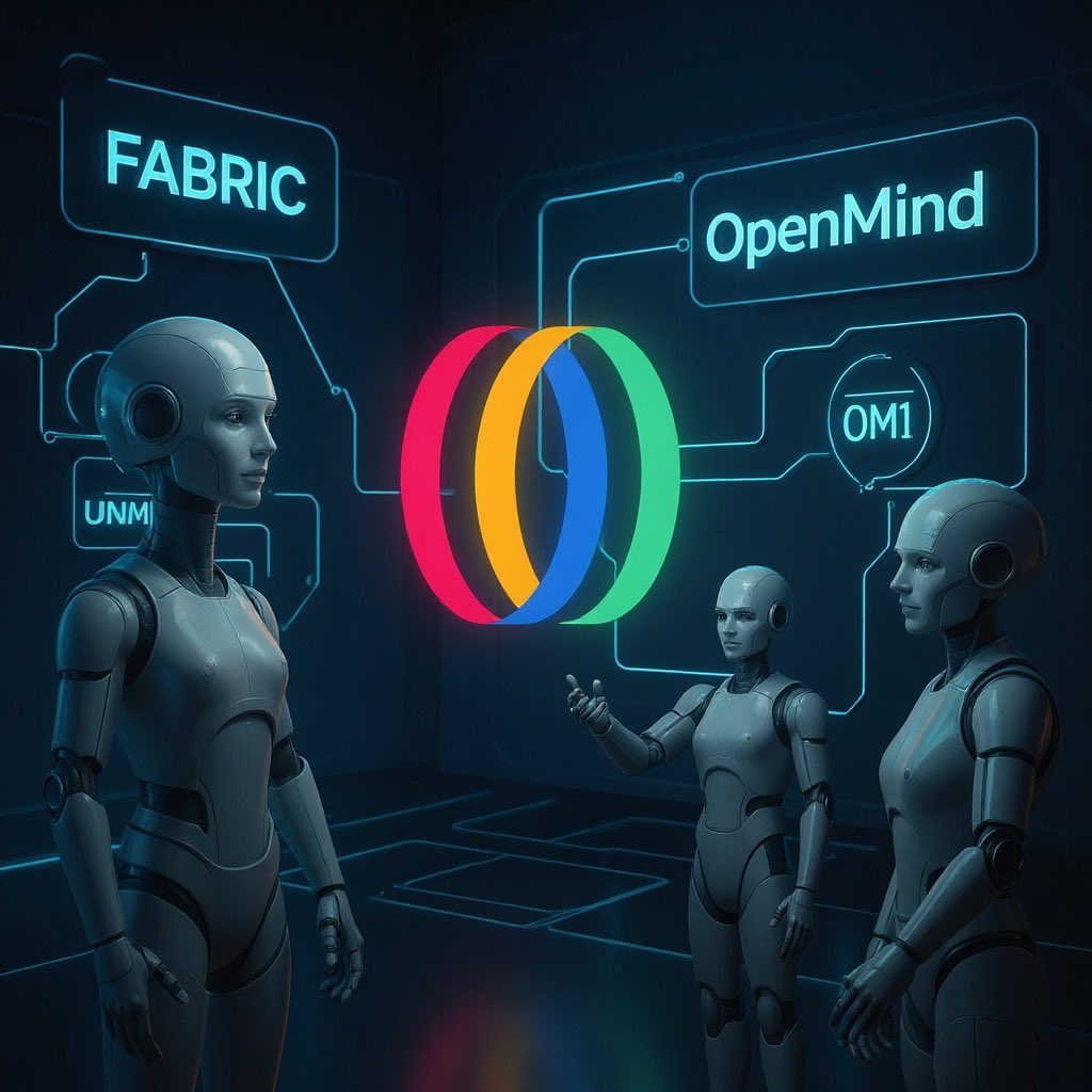 clordexchanger's tweet photo. Gm CT

a new day to preach OpenMind
______________________________________

.@openmind_agi blends OM1, FABRIC and BrainPack to turn robots into connected, autonomous minds

all powered by real human signal and not scraped data

open, onchain and built by the community

gmind!! https://t.co/mLZuImNkKc