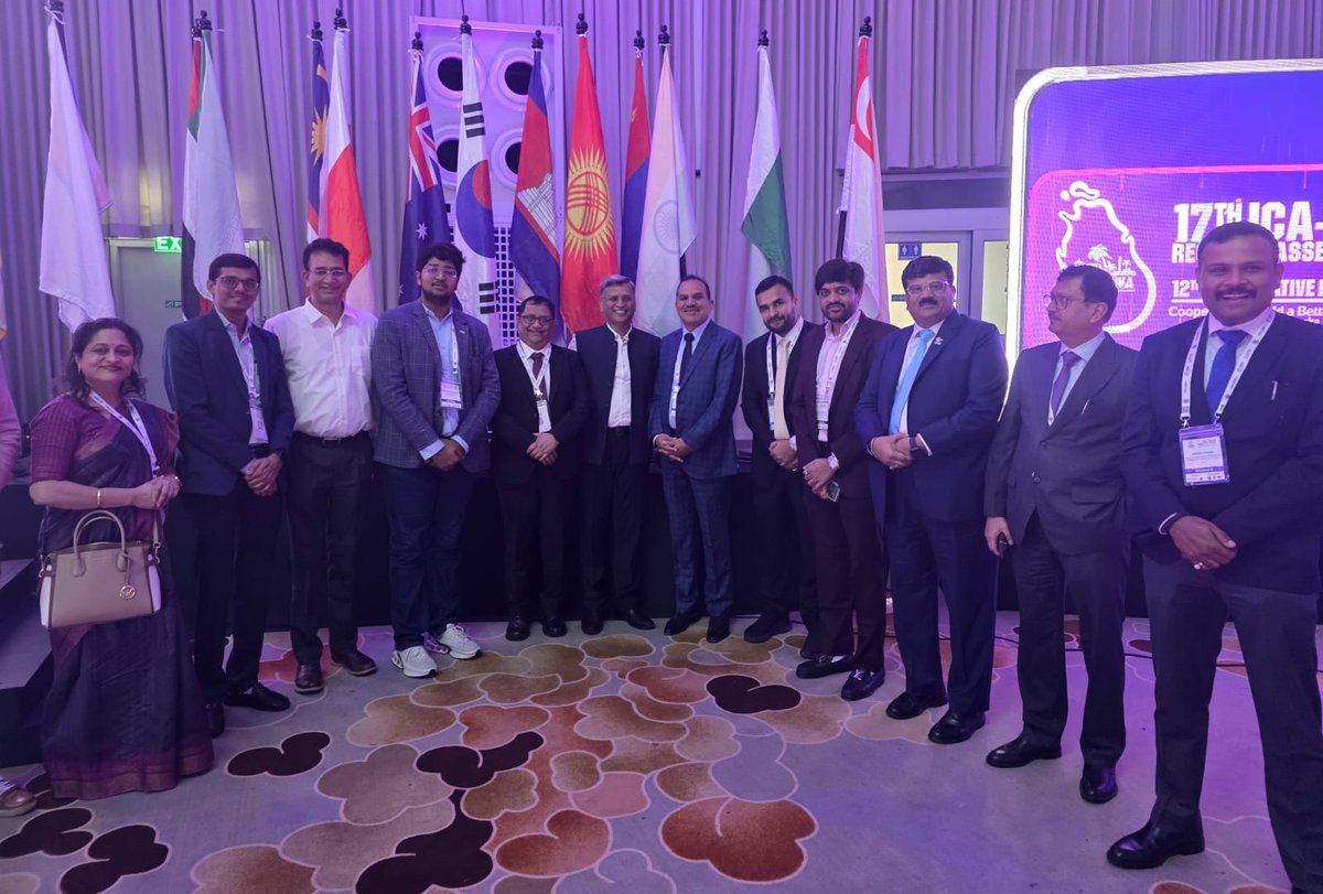 ncuicoop's tweet image. The Executive Committee (ExCom) Meeting of the NEDAC was successfully convened on 24 Nov 2025 in Colombo. The meeting brought together senior representatives from leading cooperative institutions across the Asia-Pacific (AP) region. Dr. Sudhir Mahajan, IAS (Retd.), Chief…