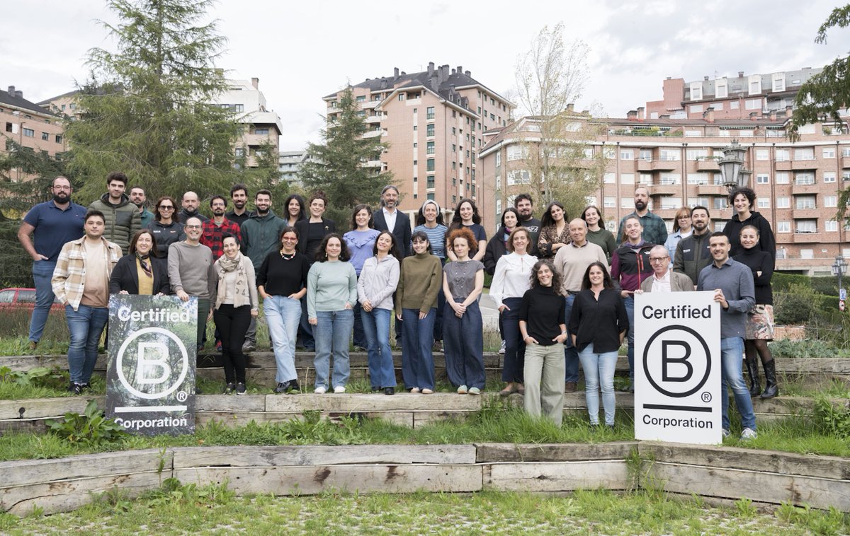 BCorpSpain's tweet photo. ¡Damos una GRAN bienvenida al movimiento #BCorp a @TAXUS_ ! 🌎 🎉

➡️ TAXUS MEDIO AMBIENTE es una consultora que integra ciencia, tecnología e innovación y ofrece soluciones en sostenibilidad.

¡Enhorabuena! 💚

🔗https://t.co/KcJEqdJbNx https://t.co/zgoN8rmpOl