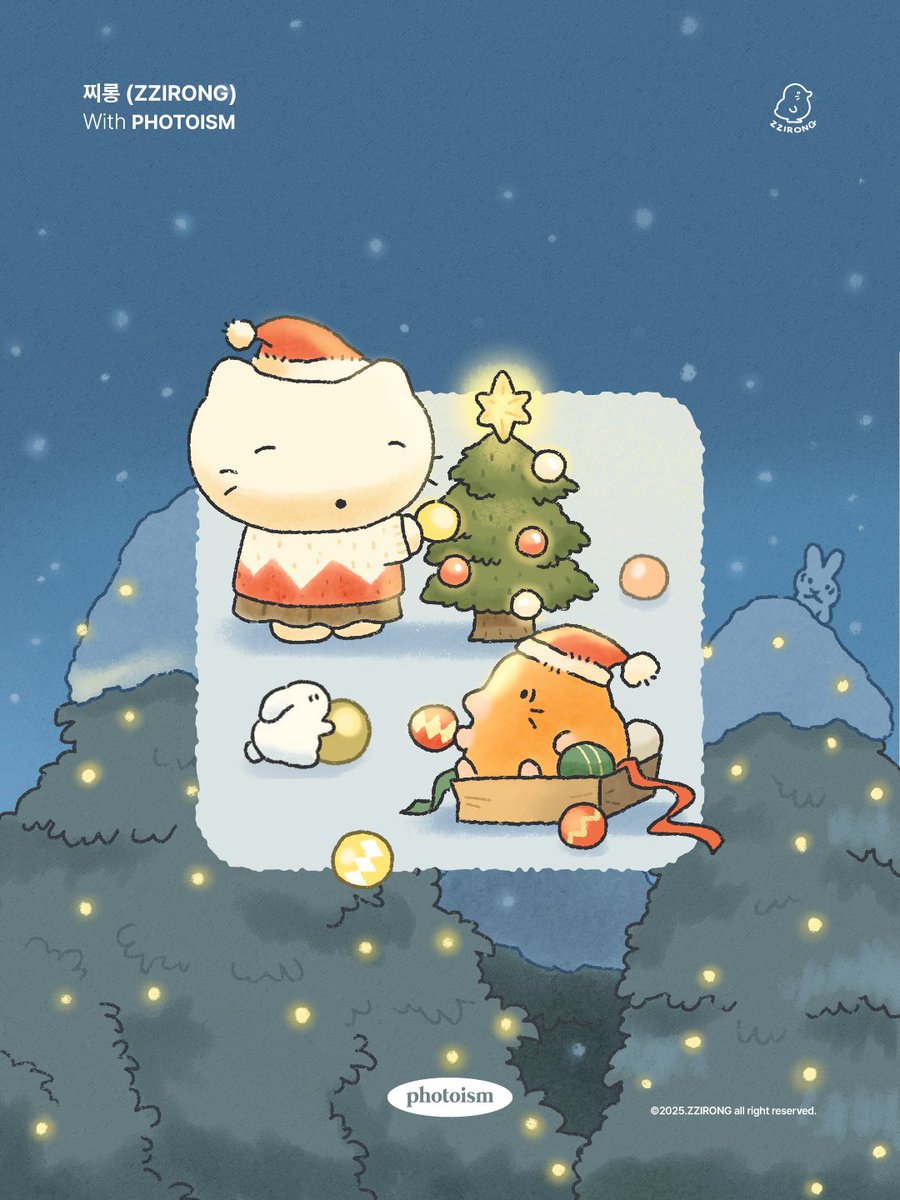 PHOTOISM X zzirong FRAME OPEN ! 雪が降り積もる冬… ☁️ クリスマス PHOTOISM X zzirong FRAME OPEN ! 雪が降り積もる冬… ☁️ クリスマス