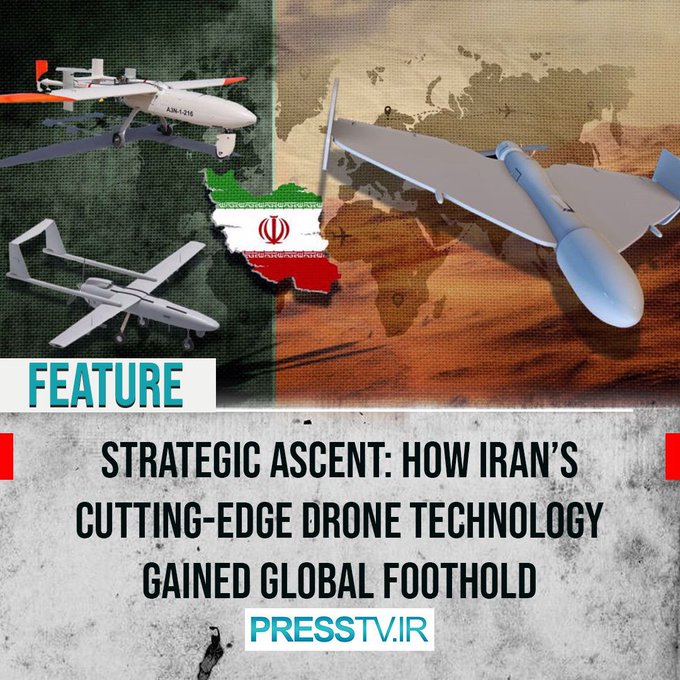 Once a modest defense experiment, Iran’s drone program has surged into a standout force—reshaping its aerospace identity and leaving a distinct imprint on the world’s technological arena.

#Iran 🇮🇷