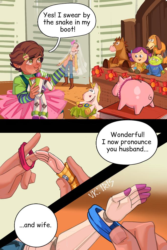 IRIS_mon_cher's tweet image. 🧸 2/3
Toy story, comics Buzz/Woody
(The rest of the pages will be if I see the asset)
#Buzz #Woody #art #comics #Toy_story