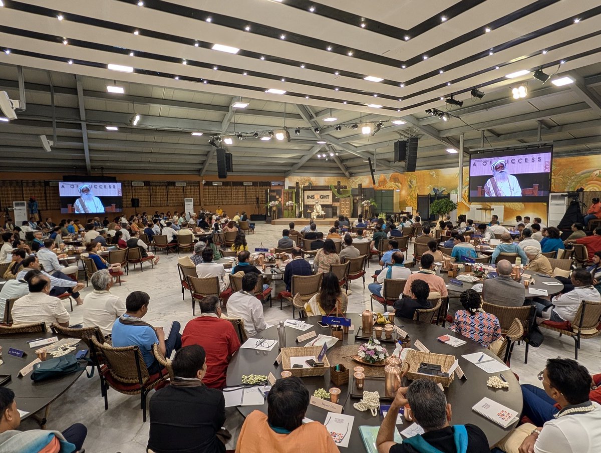 SadhguruJV's tweet image. The world has become business-oriented, has begun to understand the nature, the safety and the quality of life depends on how we conduct our businesses. It is not just about military or politics. Our business determines how well people live. A time has come when businesses should…