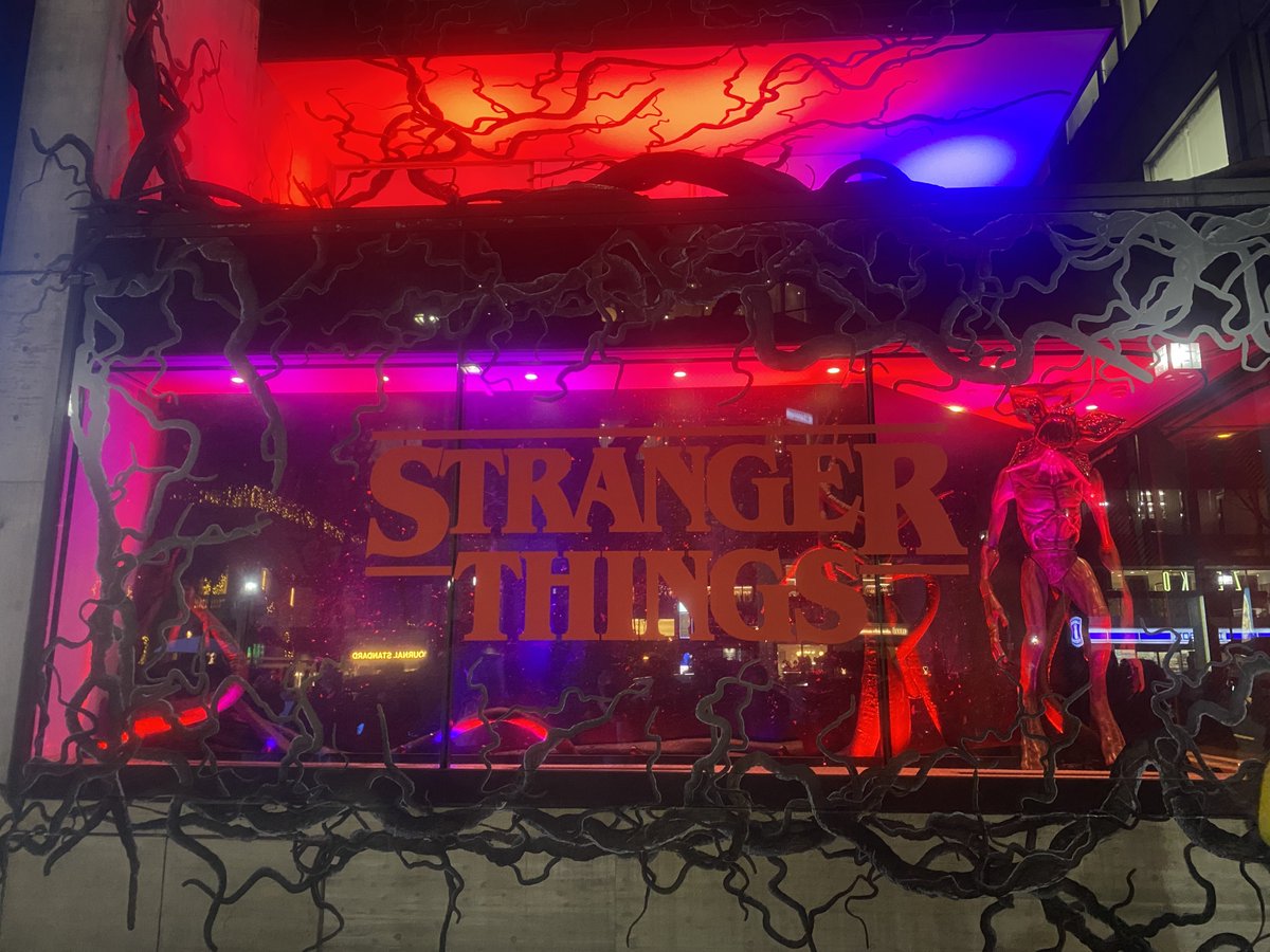 並んでます！
#ストレンジャーシングス