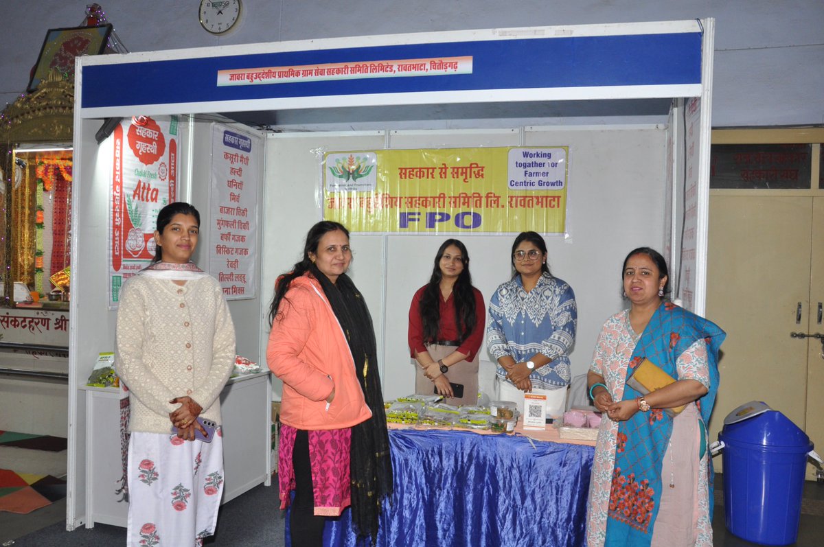 SSSnIYCRaj's tweet image. दिनांक 24-25.11.2025 को नेहरू सहकार भवन, जयपुर मे IYC 2025 के अंतर्गत FPO उत्पादों की भव्य प्रदर्शनी लगाई गयी|
@MinOfCooperatn @AmitShah @BhajanlalBjp @DakMla @mdncdc