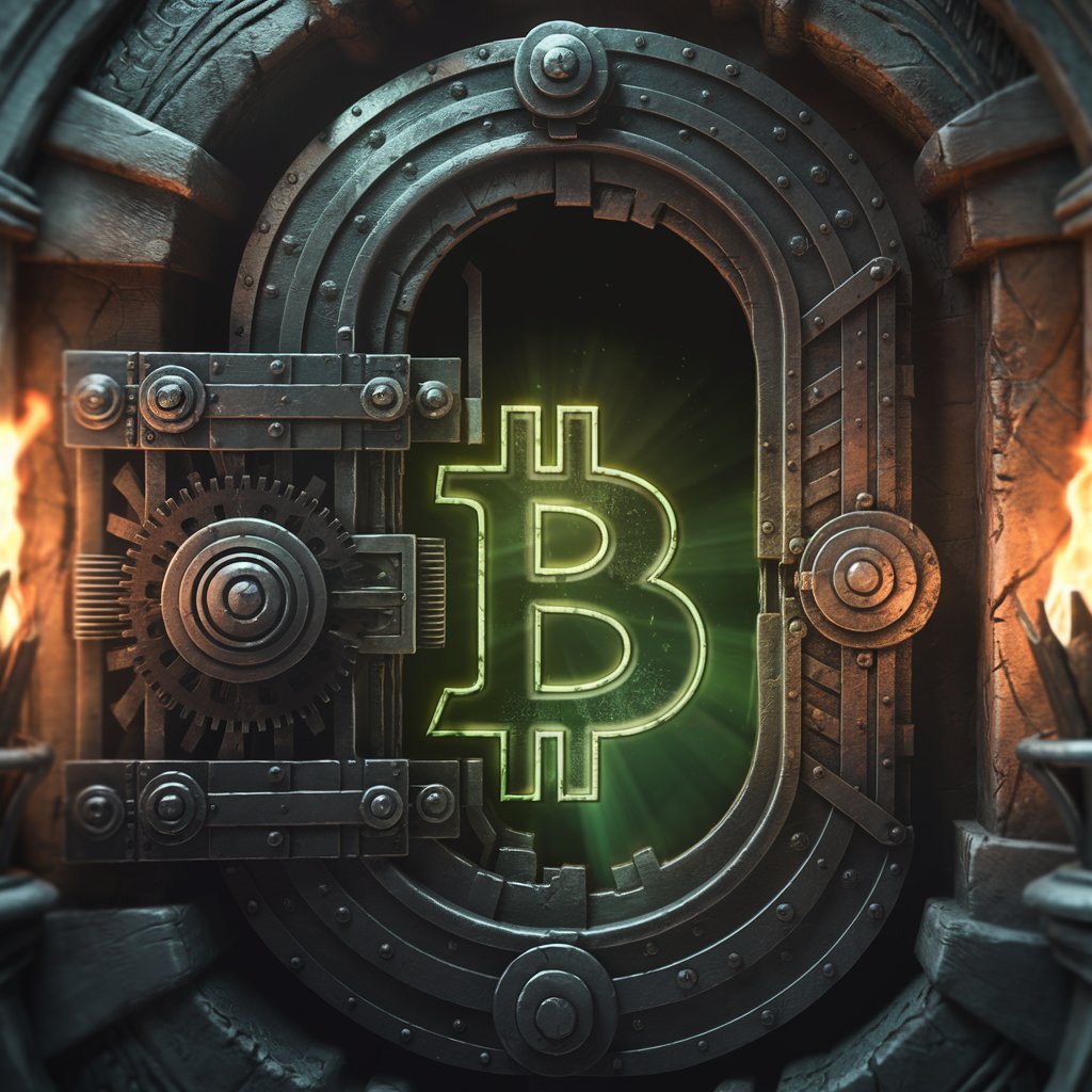 TheBitcoin__'s tweet image. They locked the world in a financial cage. #Bitcoin forged the key.