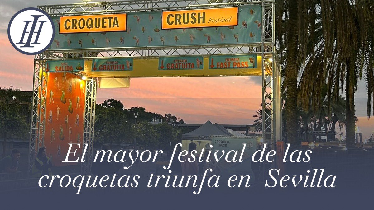 InfoHispalis_'s tweet photo. 🎉El Muelle de las Delicias acoge el primer festival de las croquetas 

🍴Ocho restaurantes en busca de la mejor croqueta de la ciudad

🥇Selva Negra se lleva el premio a la mejor croqueta de Sevilla

👉🏼 Noticia completa aquí: https://t.co/Lbh006VeiT

#Sevilla #CroquetaCrush https://t.co/XYrzPmcU1L