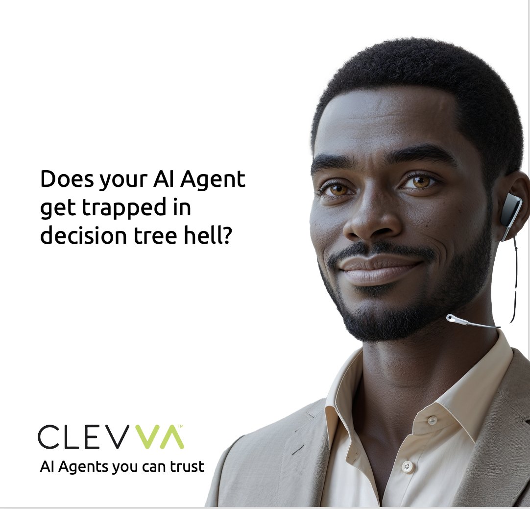 clevvapty's tweet photo. There’s a smarter way out. 🤖
Learn more at https://t.co/UBjxb6jnZl
#artificial_intelligence #Automation #DecisionTrees #CustomerExperience #aiagent #Contactcentre #TechForGood https://t.co/fWXfSnX8wA