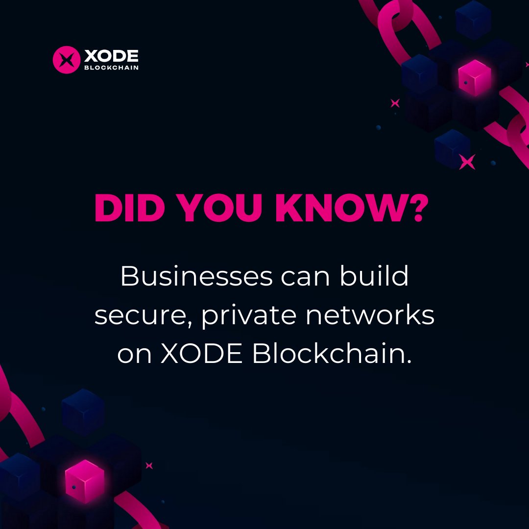 XodeNet's tweet image. Your business runs better when your data is actually protected.

With XODE, you can build private networks that keep information secure, operations efficient, and your team moving without the glitches. Fast, clean, and future-ready.

#BuildOnXODE #SecureTech #DigitalTrust #Xode