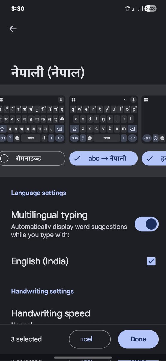 PatelRaghbendra's tweet photo. @nirajbhusal @gbudhathoki Gboard  ma pani eng to nepali type garna sakinxa.. https://t.co/4XZNhfFzn4