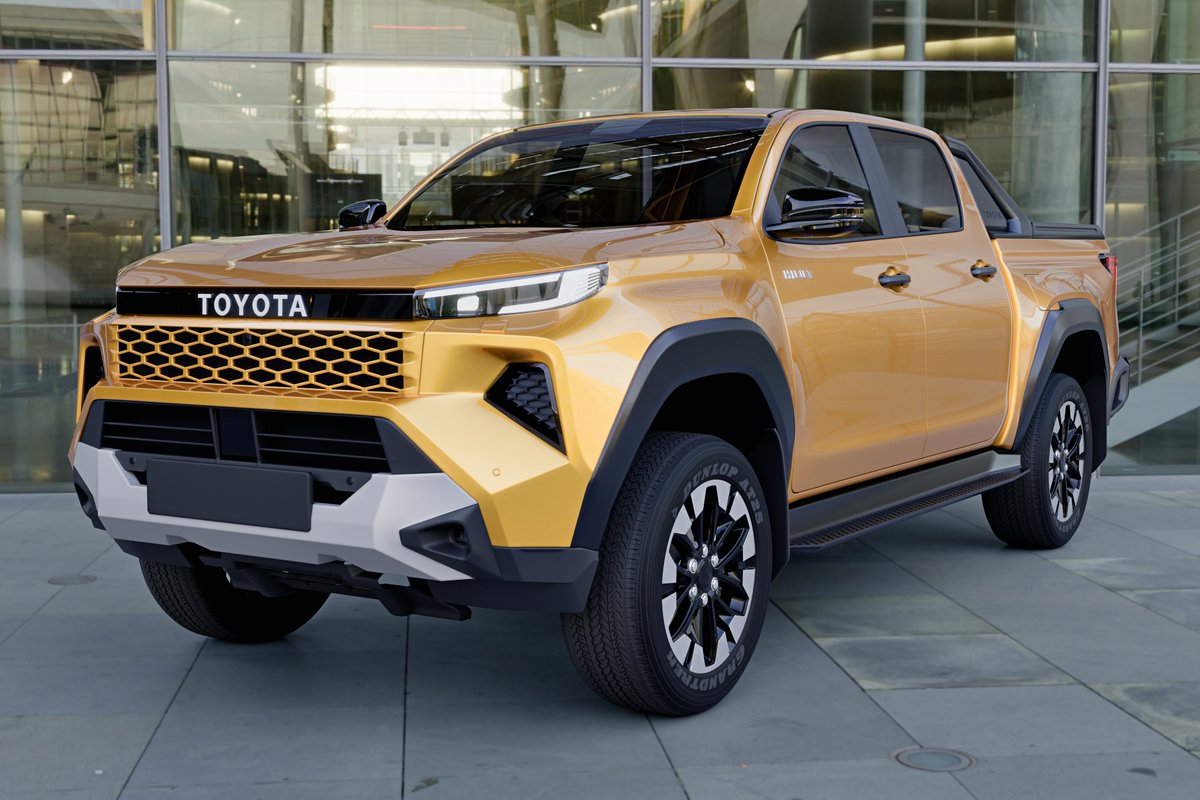 Day 11 : Toyota Hilux 2026 (3D Modeling Work in progress)

Materials and texturing ... Rendered with Cycles
Blender v5.0

#b3d #3D #3dModeling #Hardsurface #Automotive #Toyota #Hilux