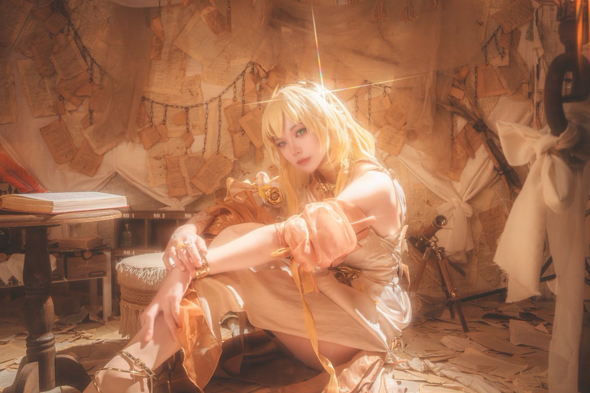 ⚠︎cosplay
崩壊:スターレイル/アグライア

『またお会いできますよ』

 #HonkaiStarRail  #Aglaea