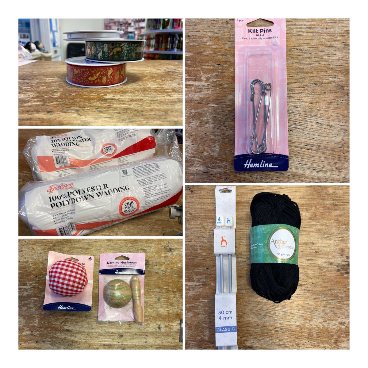 ButtonsBows6's tweet image. Yesterday&apos;s delivery included #Dylon machine &amp;amp; hand dyes, faux leather #cord, #embroidery #hoops, #ribbon, #wadding, #pincushions, #darning #mushrooms, kilt pins, #knitting #needles &amp;amp; Anchor Creativa #yarn. Available in store, online, click &amp;amp; collect.

buttonsandbowspz.com