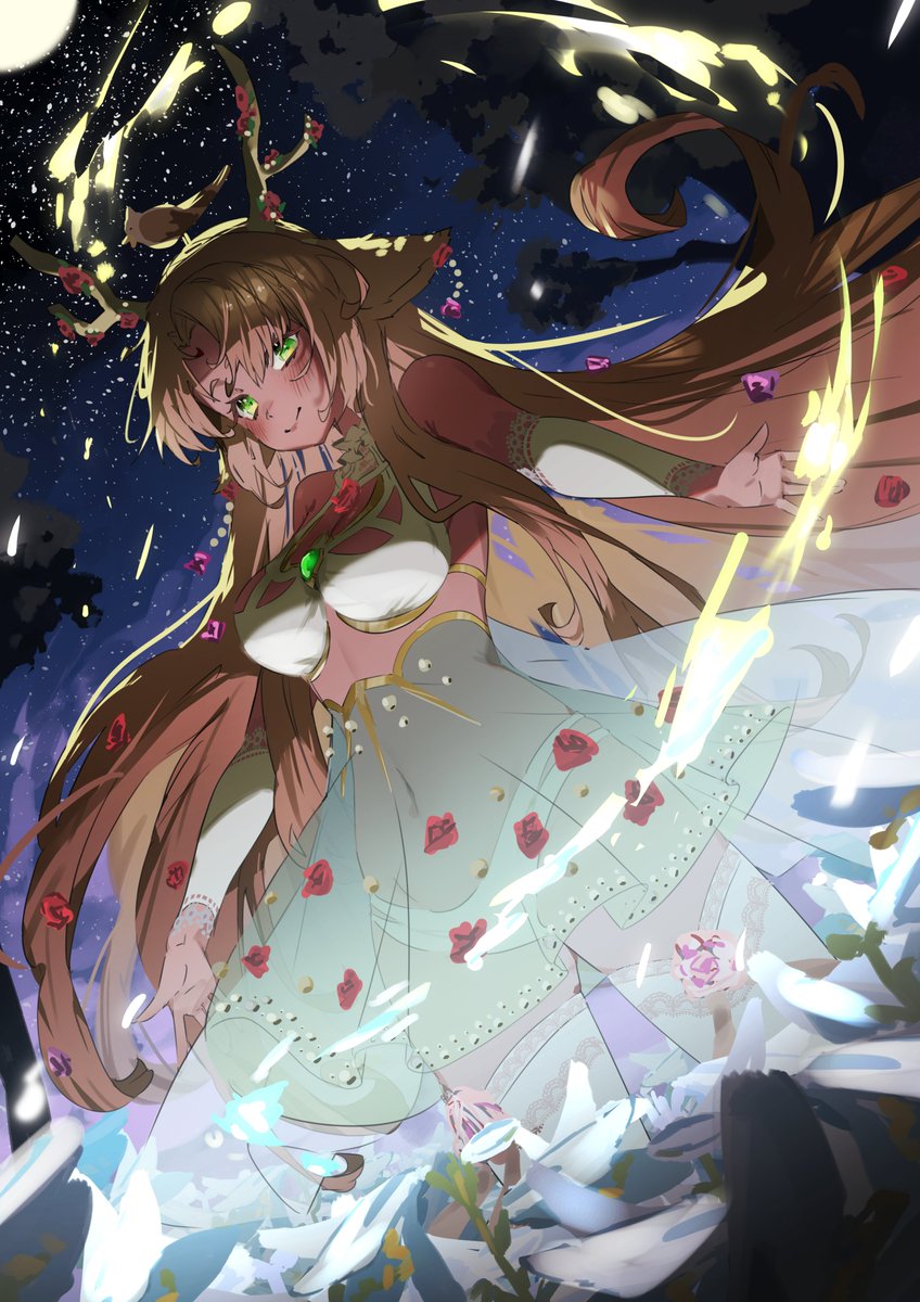 Lobelia 🌺 🌿 Deer of Divinity VTuber 🌺🌿 tweet media