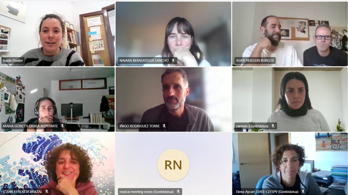 CEESPV's tweet image. 📢 Avanza el estudio “Análisis de la realidad profesional de la Educación Social en Euskadi”.
Trabajamos con profesorado de Hefa, UPV/EHU y Deusto para definir los ámbitos actuales y futuros de la profesión. Seguimos adelante con 16 participantes.
¡Pronto más info! ✨