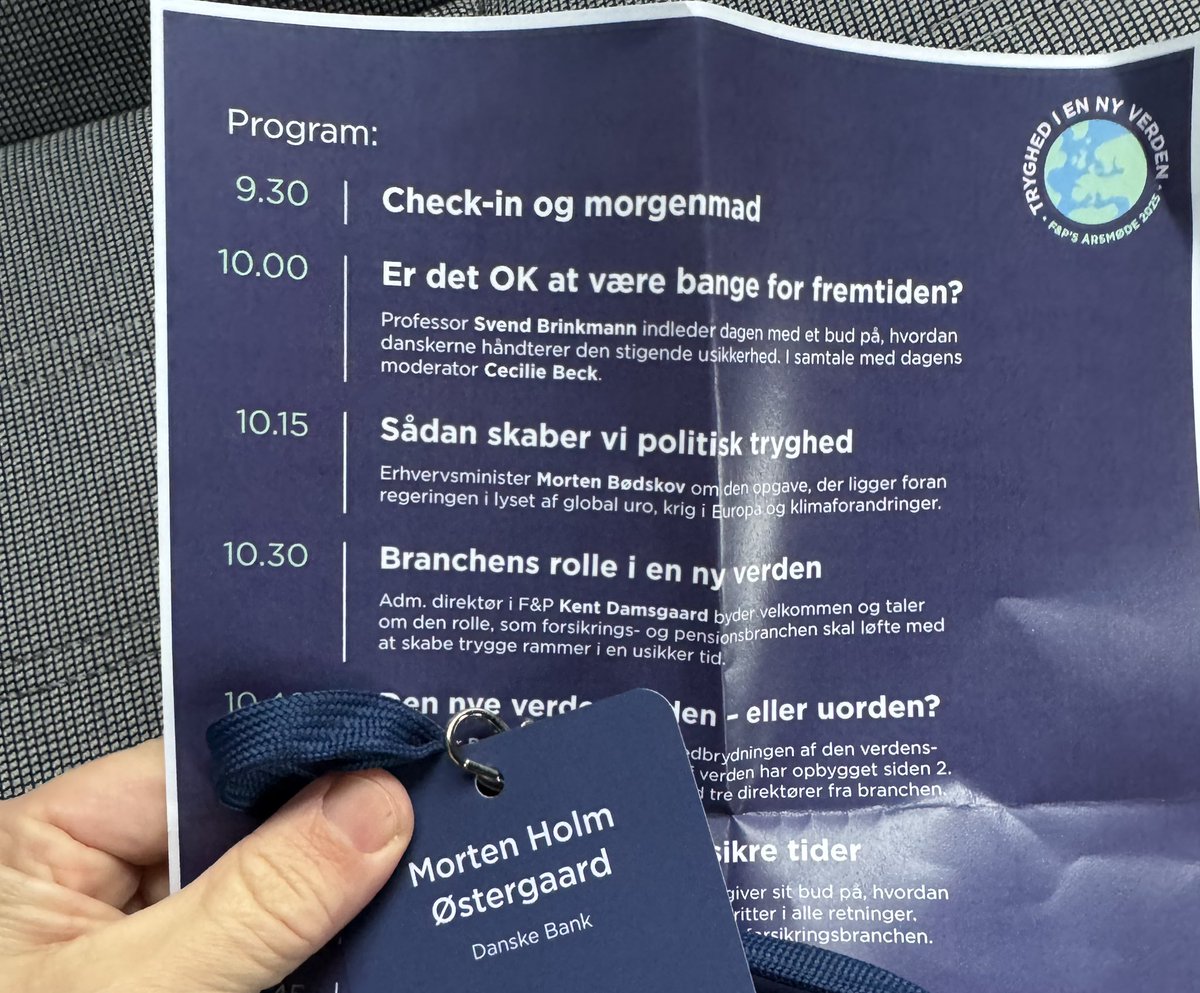 MHOestergaard's tweet image. Sikkerhed i en usikker tid. Vigtige drøftelser i en vigtig branche til årsmøde for @FPbranche #dkpol #dkbiz @KentDamsgaard