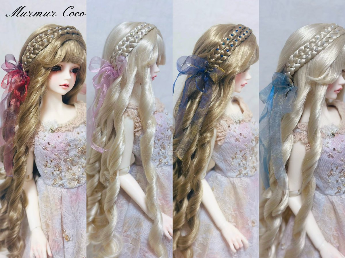 MurmurCoco's tweet image. #ドルパ54
「メルティドールカール」のアレンジウィッグを制作しました🪽✨
ちょこっとクリスマス気分でおめかししていただけたら嬉しいです🎄❤️
ほかにもアレンジウィッグをご用意しています。ぜひブースまでにお立ち寄りくださいませ🙇‍♀️

ブースNo.233-SD
#murmurcoco