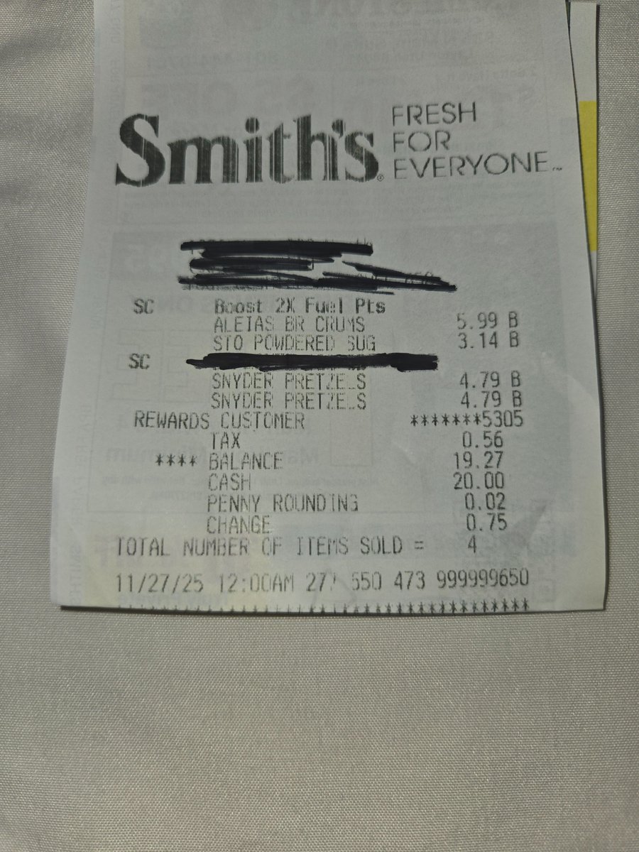 im_ashparker's tweet photo. @NancyMace Bruh, it just cost me $130 to make 3 side dishes for a group of 13. Get the hell out of here with these lies. This is only 2 of the 3 stores I had to stop at. https://t.co/624zHFgBda