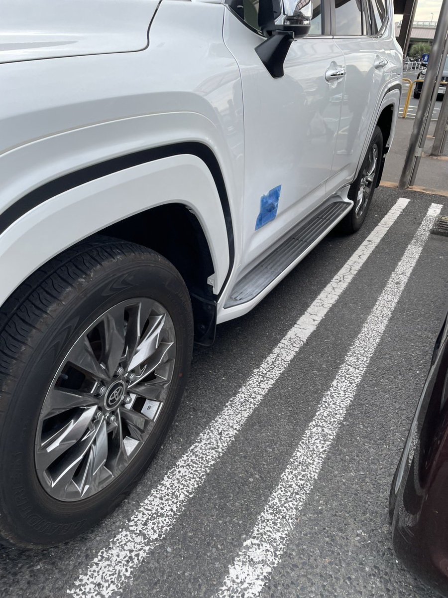 ランドクルーザー盗難被害あわれた方いませんか？

今日11月27日（木）写真は13時53分
14時過ぎ頃には居なくなってました。
場所は三郷ビバホームの駐車場です。