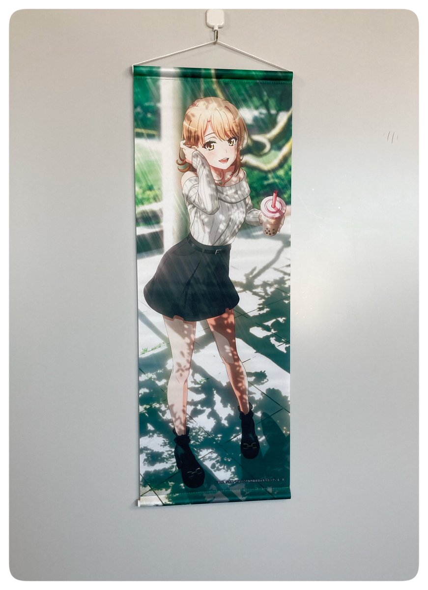 描き下ろし B1 タペストリー 公園デートver.」 「描き下ろしスリム