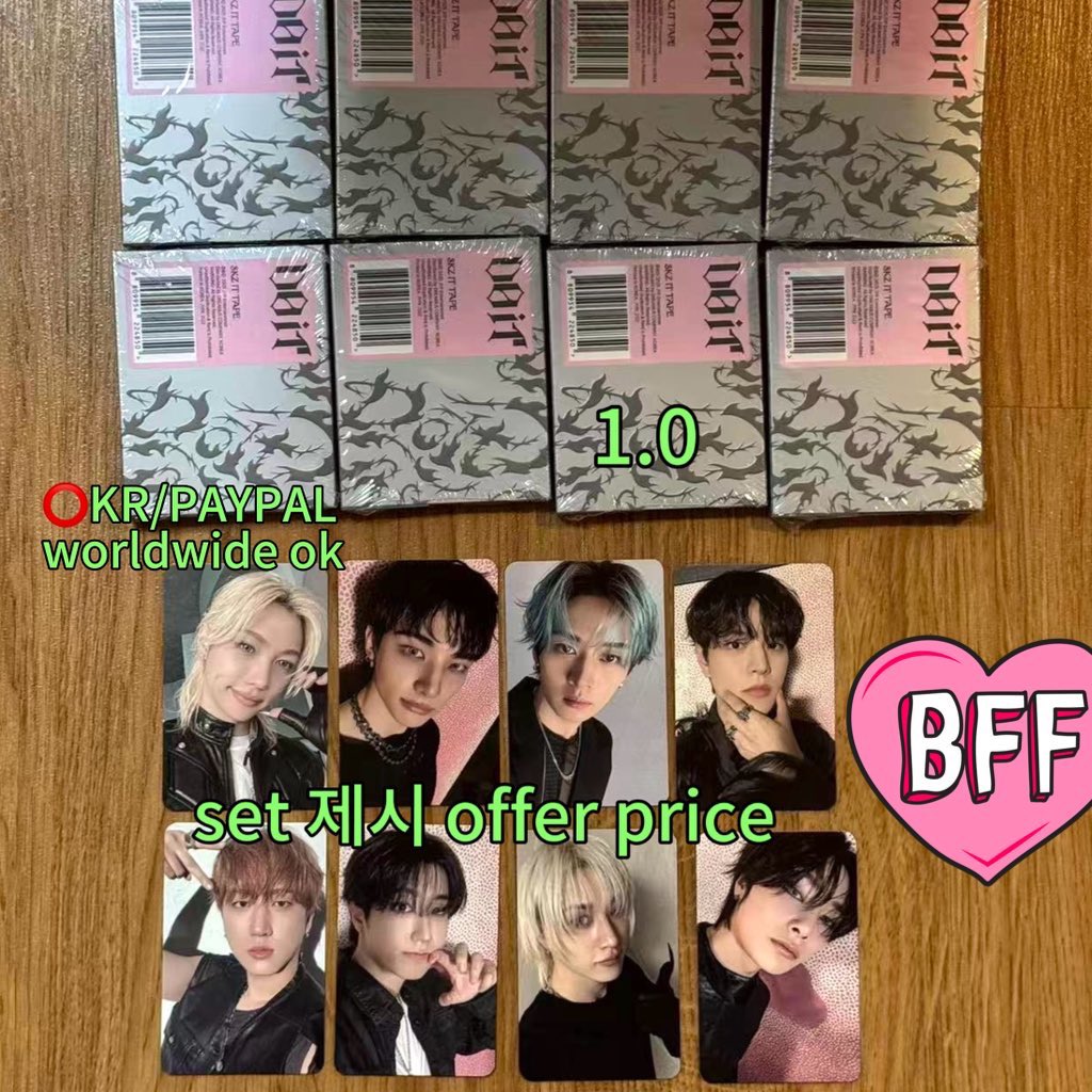 pocketmonnie's tweet photo. 스키즈  DO IT 두잇 뮤코 뮤직코리아 musickorea
PLVE album sealed 

 ⭕️반택/일택가능

스트레이키즈 방찬 리노 창빈 현진 한 필릭스 승민 아이엔 도미네이트 팝업 특전 포카 양도 스키주 팝업 스토어 미공포 포카 포토카드 양도 판매 skz straykids skzoo photocard poca POB https://t.co/9mSqvJ0xD3