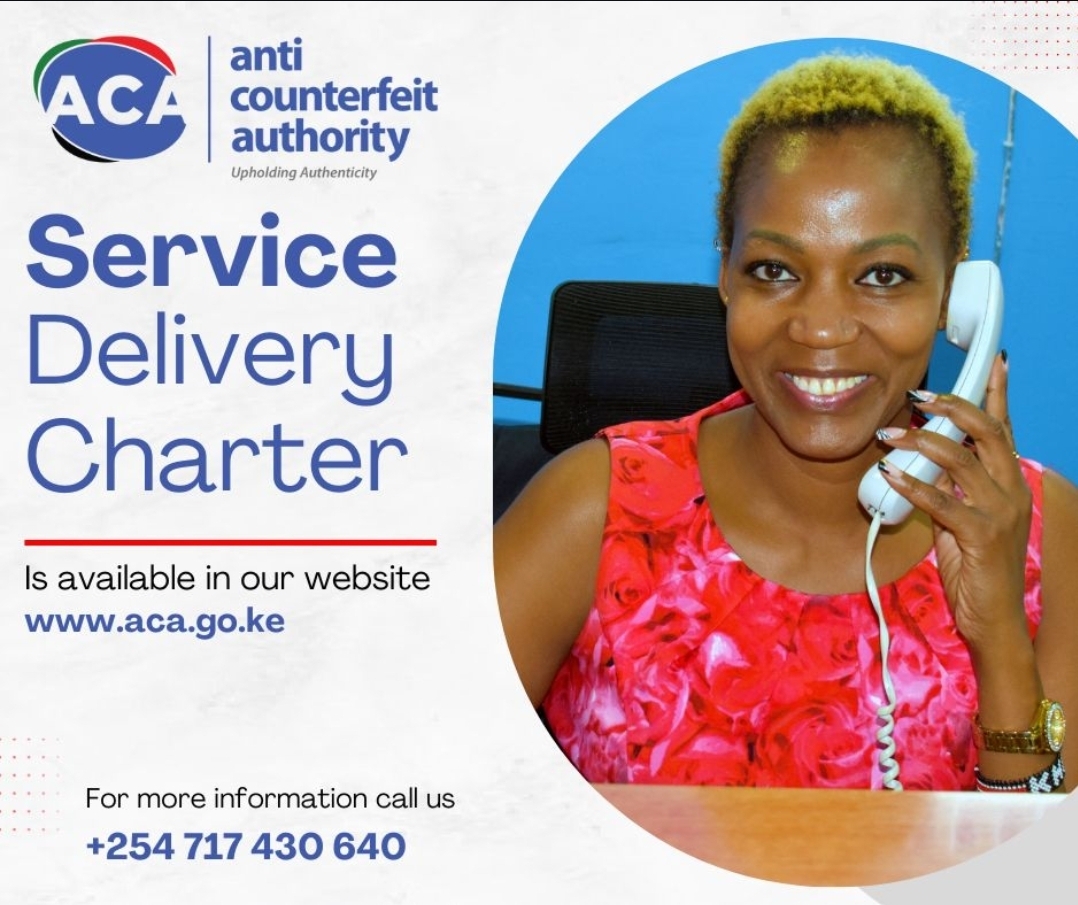 ACA_Kenya's tweet image. Transparent service. Stronger fight against counterfeits.
 aca.go.ke
#UpholdingAuthenticity