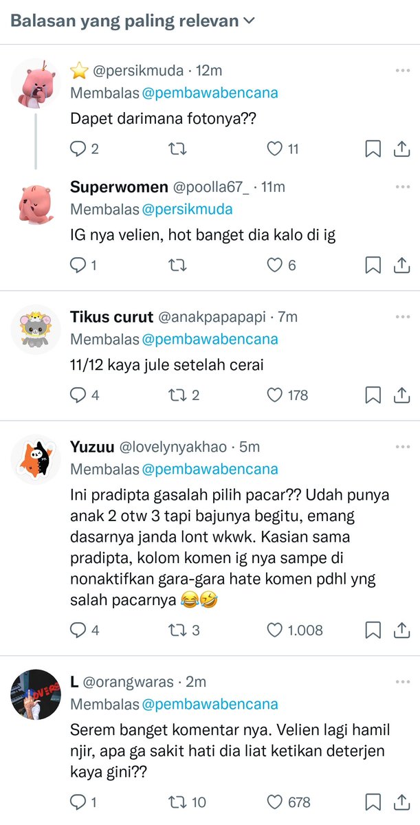 DAY 1 MAMA VEL DIBULLY NETIZEN https://t.co/razvqKWnfL