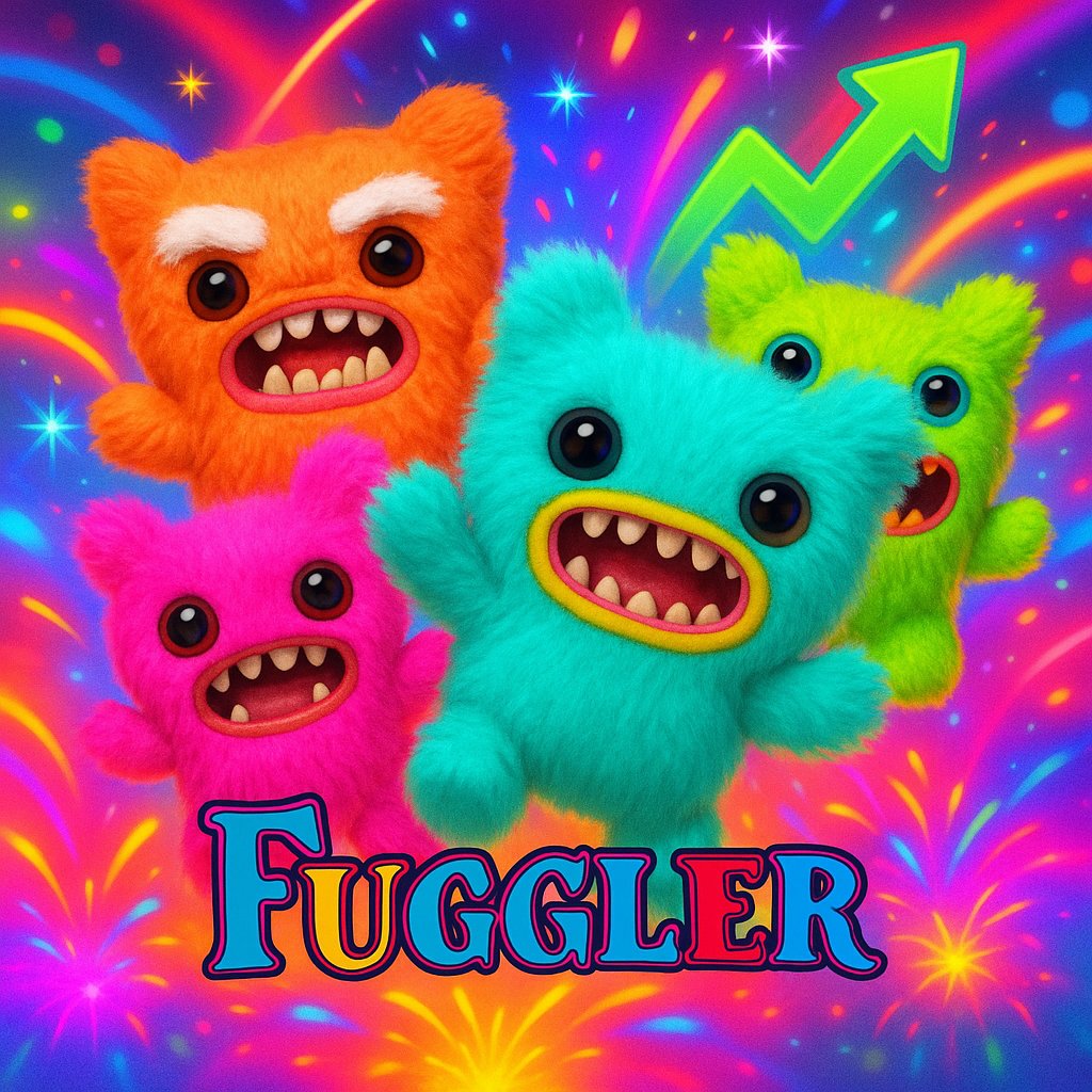 Invigorating_br's tweet image. $Fugglers are taking over — not just one, but a whole army of chaos creatures lighting up the scene.

Bright colors, wild energy, and nonstop hype are pushing this trend into overdrive.

When a toy becomes a movement, you feel it everywhere — and Fuggler is exactly that moment.…