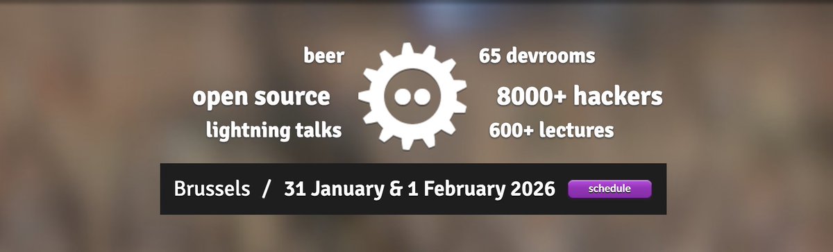 LF_Europe's tweet image. 📣 Linux Foundation Europe is heading to #FOSDEM 2026 with updates on global and EU open source projects, new initiatives, demos, training, and key topics like open source security, digital sovereignty, and the Cyber Resilience Act. See you in Brussels! 👋