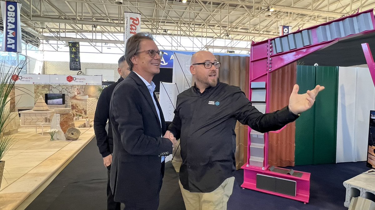 🏗️🏠 Torna la fira Ibiza Home Meeting al Recinte Firal d’Eivissa en la que és la seua cinquena edició.
El conseller <a href="/salva_losa/">Salvador Losa Marí</a> ha destacat la importància d’una fira que reuneix a representants del sector en tres jornades amb exposicions, xerrades i taules rodones.