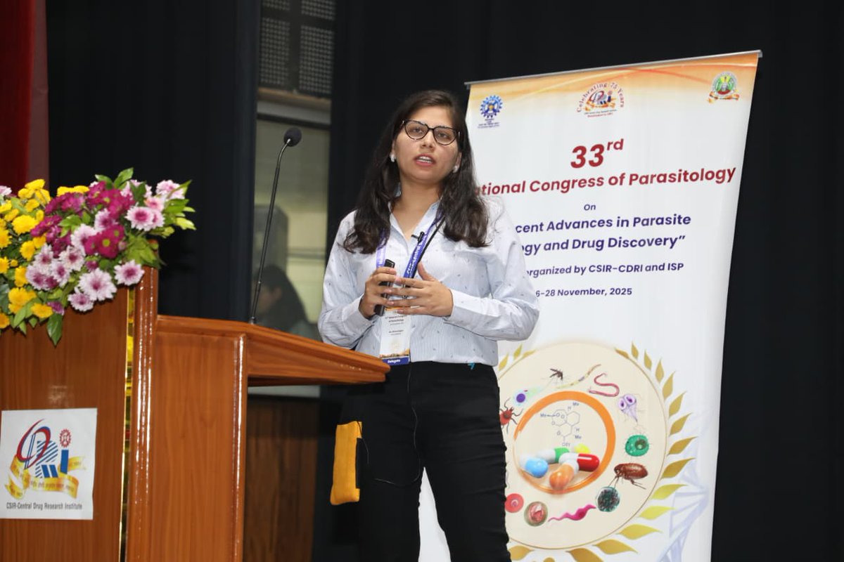 cdriacademy's tweet image. Glimpses from today&apos;s Oral presentations at 33rd National Congress of Parasitology happening @CSIR_CDRI .

@ISPParasitology @CSIR_IND #NCP2025