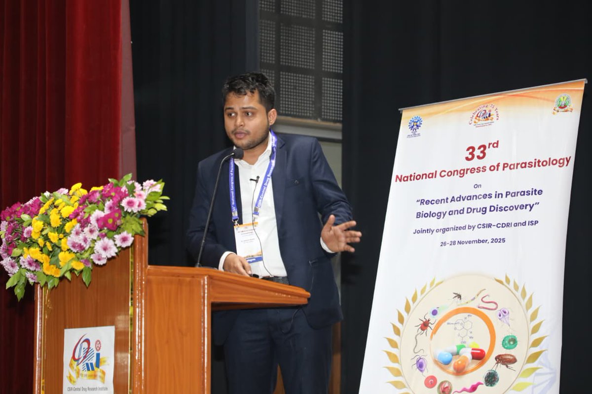 cdriacademy's tweet image. Glimpses from today&apos;s Oral presentations at 33rd National Congress of Parasitology happening @CSIR_CDRI .

@ISPParasitology @CSIR_IND #NCP2025